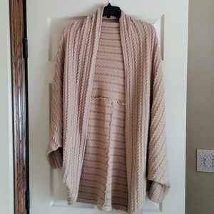 Batwing Open Sweater